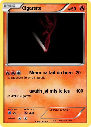 Pokemon Cigarette