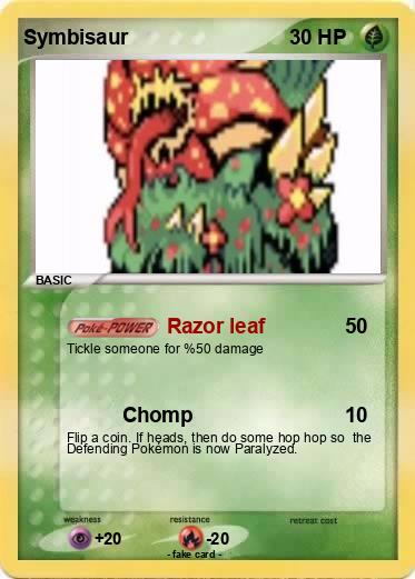 Pokemon Symbisaur