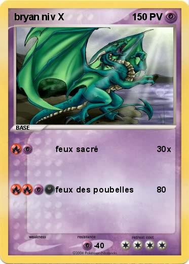Pokemon bryan niv X
