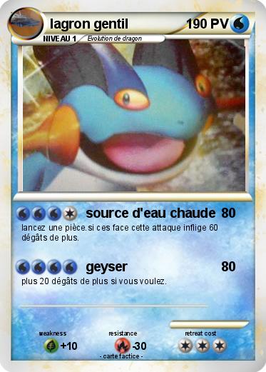 Pokemon lagron gentil