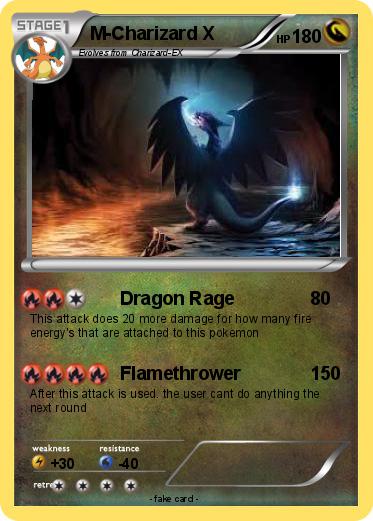 Pokemon M-Charizard X