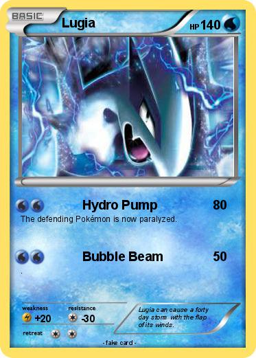 Pokemon Lugia