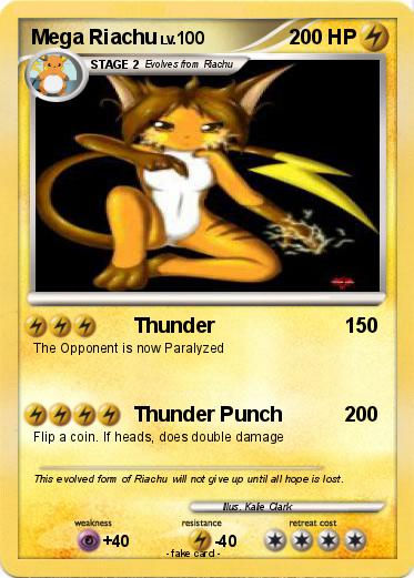 Pokemon Mega Riachu