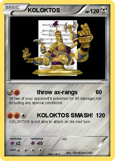 Pokemon KOLOKTOS