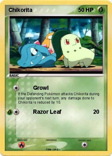 Pokemon Chikorita