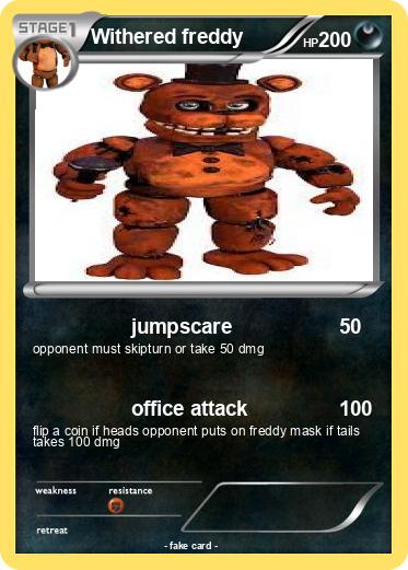 Pokemon Withered freddy