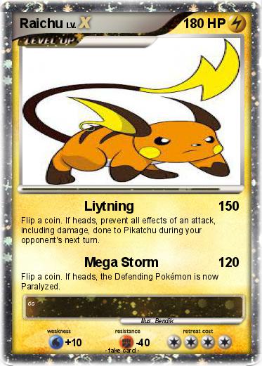 Pokemon Raichu