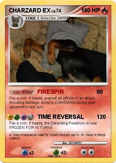Pokemon CHARZARD EX