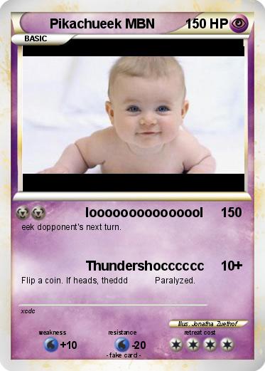 Pokemon Pikachueek MBN