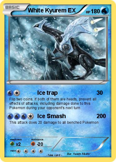 Pokemon White Kyurem EX