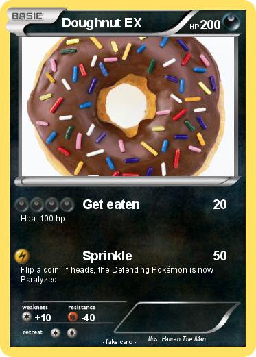 Pokemon Doughnut EX