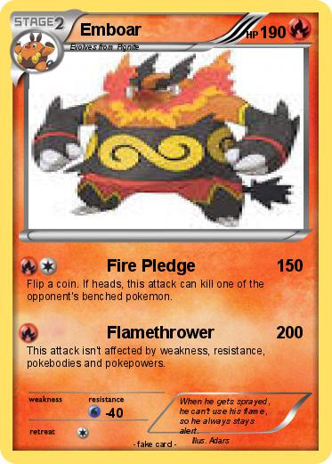 Pokemon Emboar