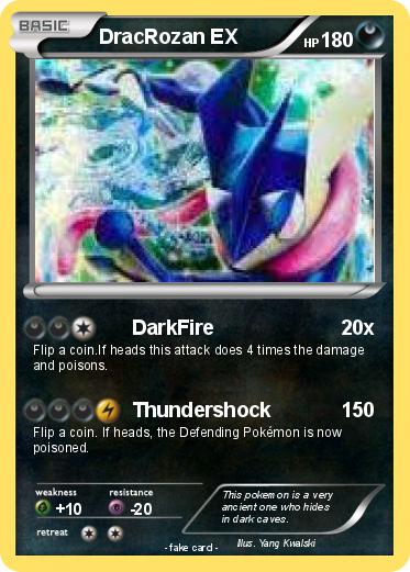 Pokemon DracRozan EX