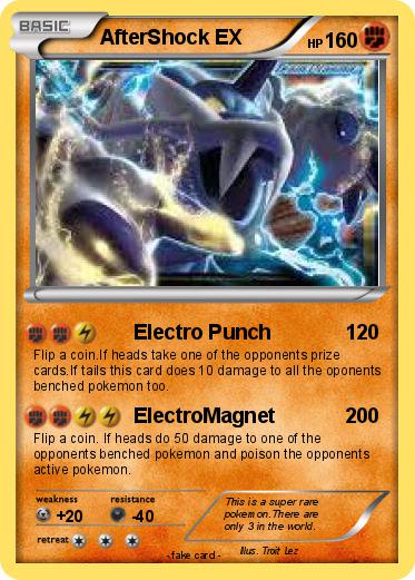 Pokemon AfterShock EX