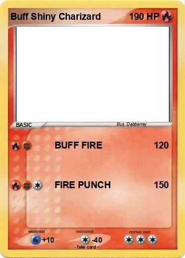 Pokemon Buff Shiny Charizard