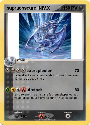 Pokemon supraobscure  NIV.X