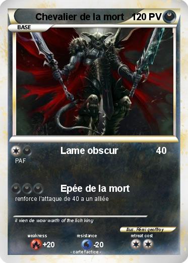 Pokemon Chevalier de la mort
