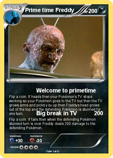 Pokemon Prime time Freddy