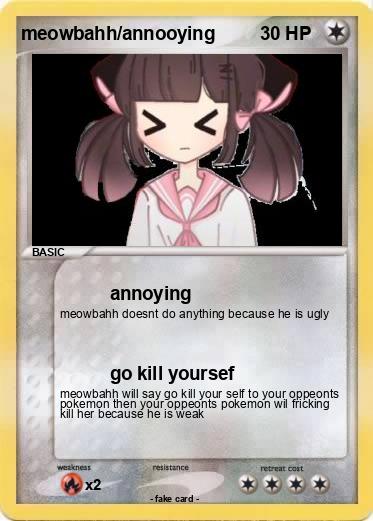 Pokemon meowbahh/annooying