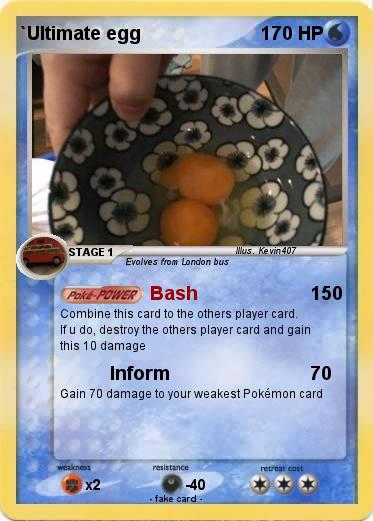 Pokemon `Ultimate egg