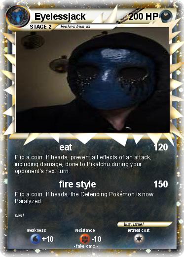 Pokemon Eyelessjack