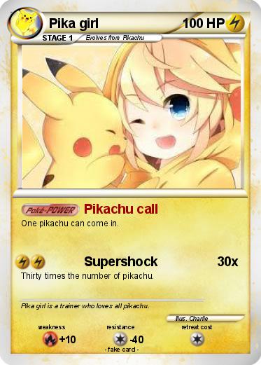 Pokemon Pika girl