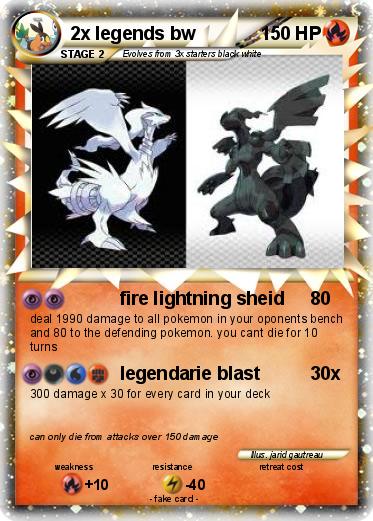Pokemon 2x legends bw