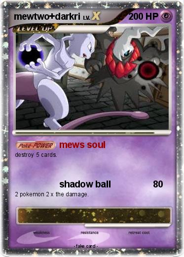 Pokemon mewtwo+darkri
