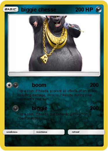 Pokemon biggie chesse