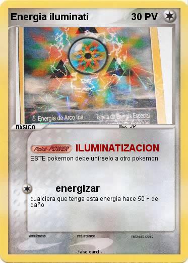 Pokemon Energia iluminati