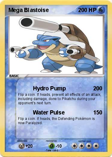 Pokemon Mega Blastoise