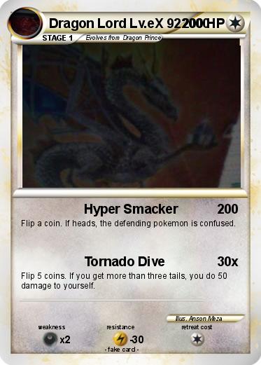 Pokemon Dragon Lord Lv.eX 922000