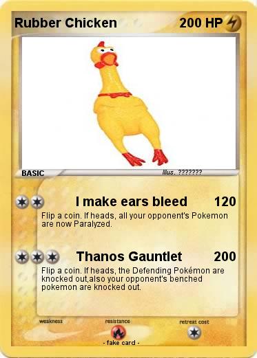 Pokemon Rubber Chicken