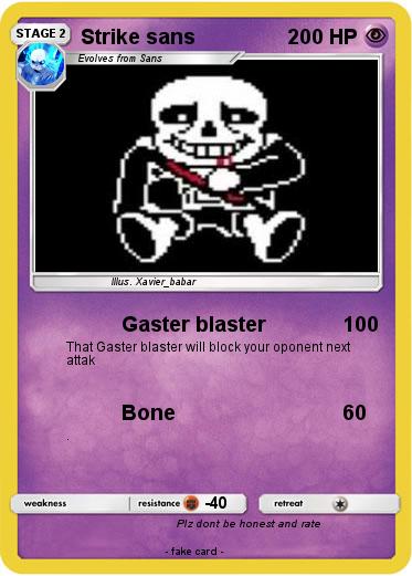 Pokemon Strike sans