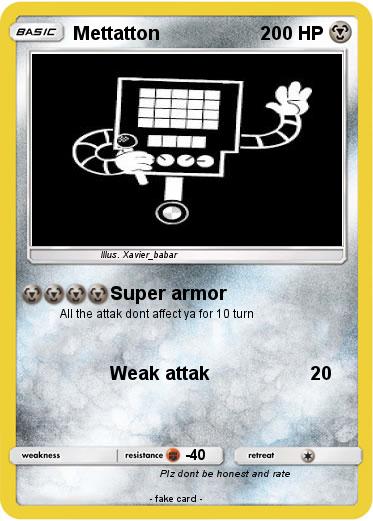 Pokemon Mettatton