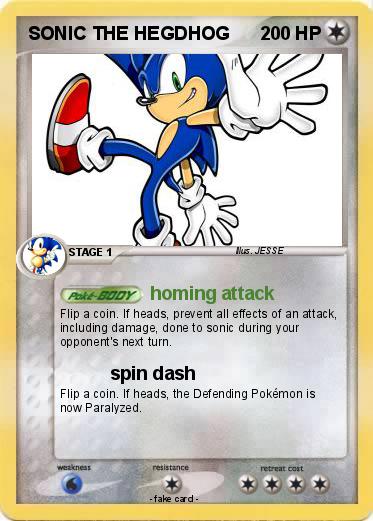 Pokemon SONIC THE HEGDHOG