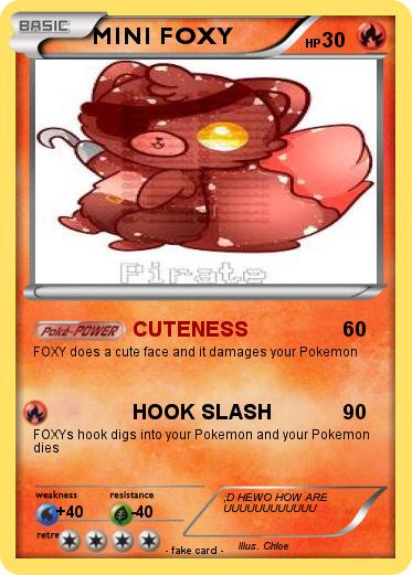 Pokemon MINI FOXY