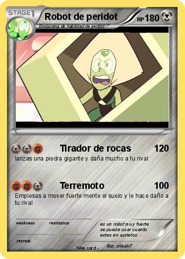 Pokemon Robot de peridot