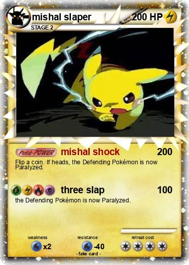 Pokemon mishal slaper