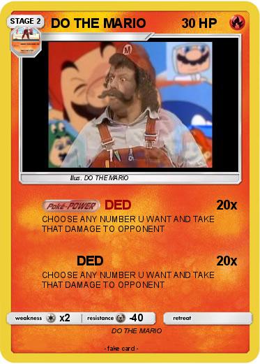 Pokemon DO THE MARIO