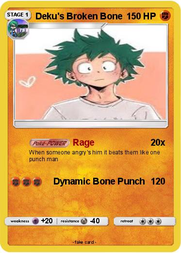 Pokemon Deku's Broken Bone
