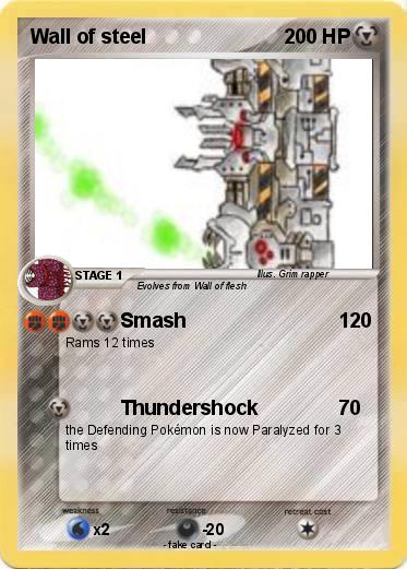 Pokemon Wall of steel
