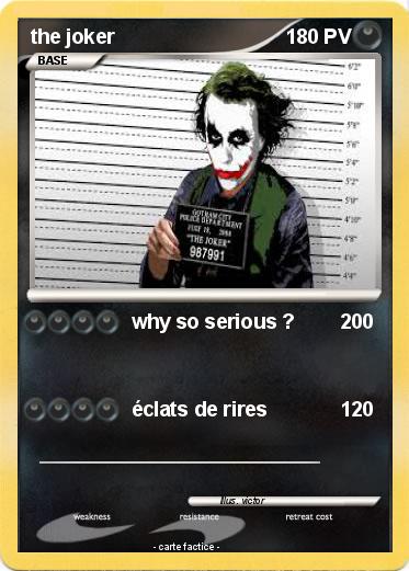 Pokemon the joker