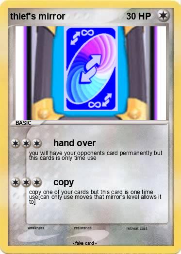 Pokemon thief's mirror