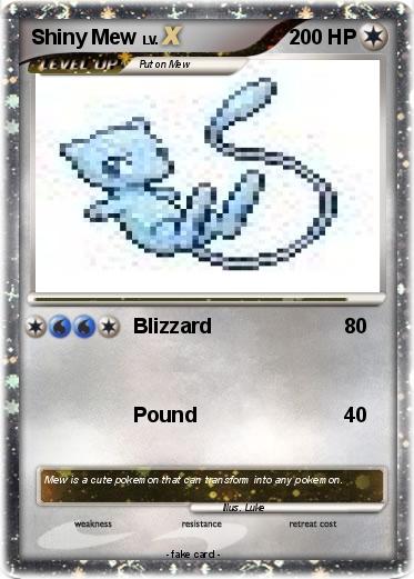 Pokemon Shiny Mew