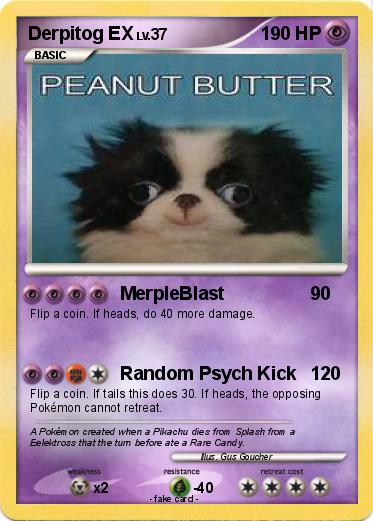 Pokemon Derpitog EX