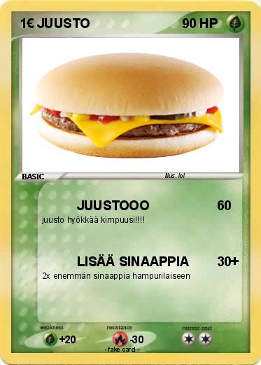 Pokemon 1€ JUUSTO