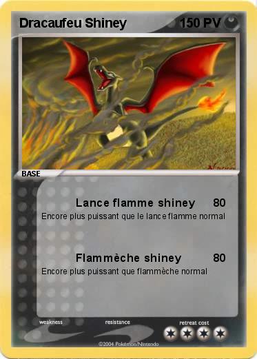 Pokemon Dracaufeu Shiney