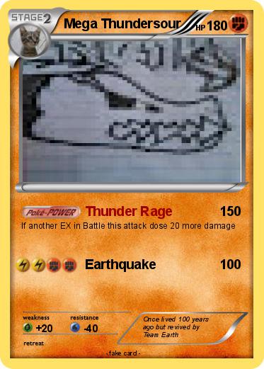 Pokemon Mega Thundersour