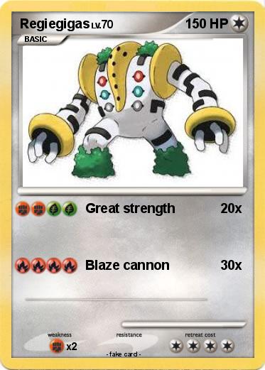 Pokemon Regiegigas